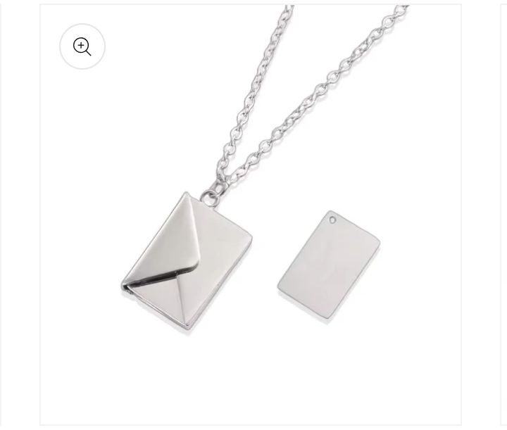 Custom Engraved Love Letter Necklace