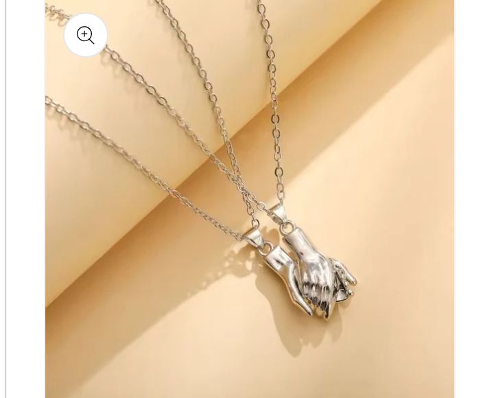 Magnetic Handshake BFF Necklace