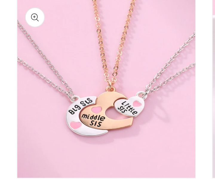 3 Sisters Necklace Set