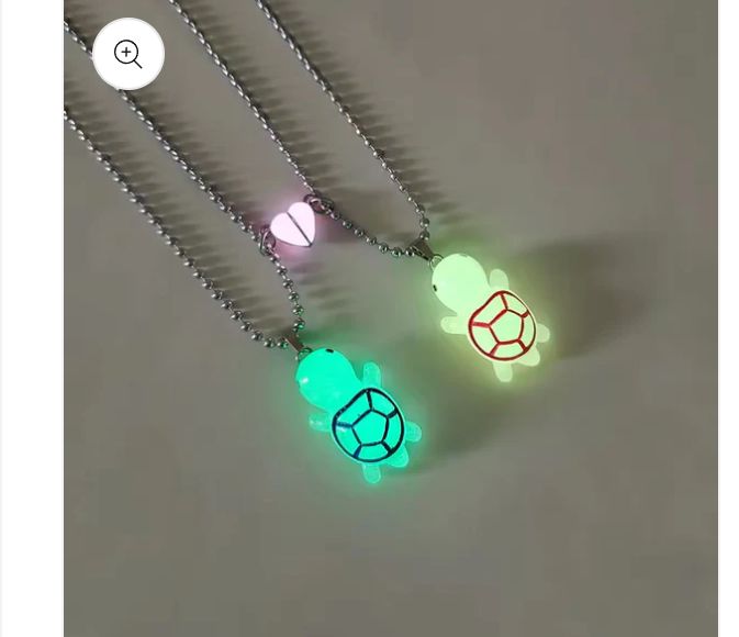 Turtle BFF Friendship Necklace