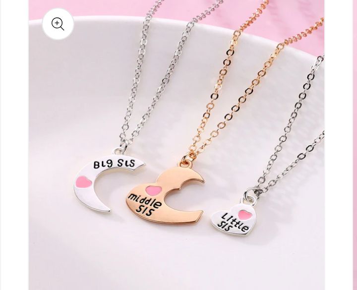 3 Sisters Necklace Set